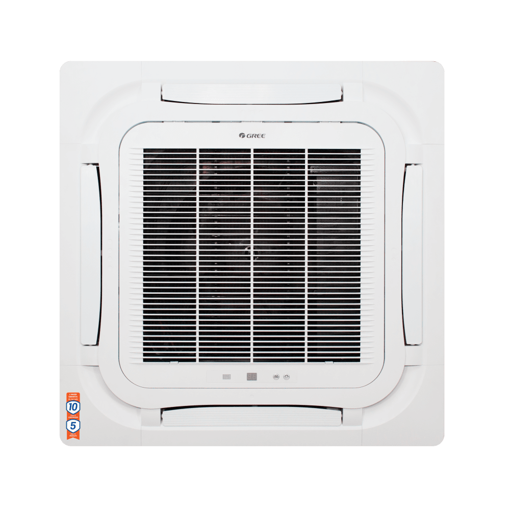 Ar-Condicionado Cassete 8 Vias Inverter 36.000 BTUs Gree G-Prime Compact R-32 Frio 220v Monofásico