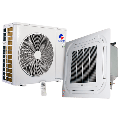 Ar-Condicionado Cassete 8 Vias Inverter 36.000 BTUs Gree G-Prime Compact R-32 Frio 220v Monofásico